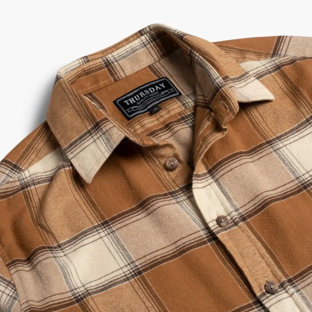 Thursday Forever Flannel Shirt | Butterscotch
