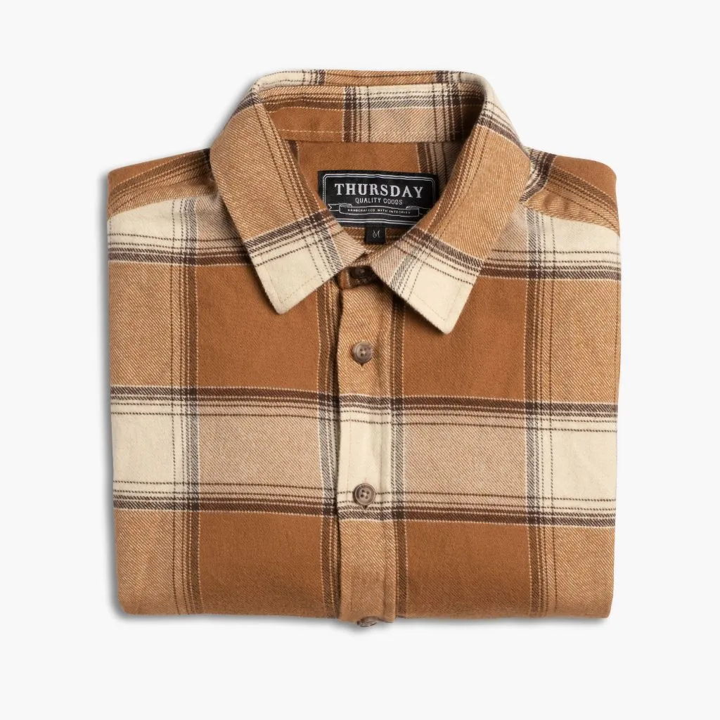 Thursday Forever Flannel Shirt | Butterscotch