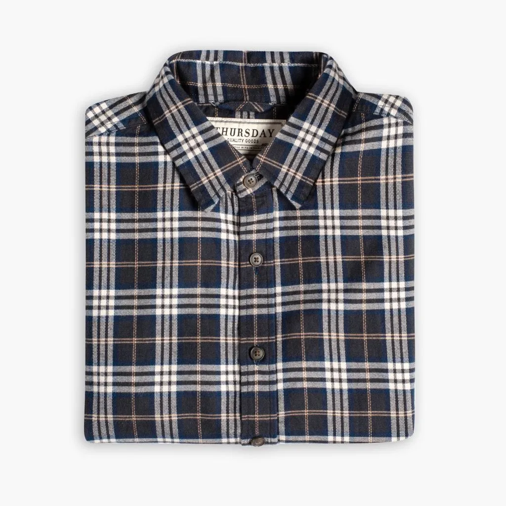 Thursday Forever Flannel Shirt | Dark Truffle