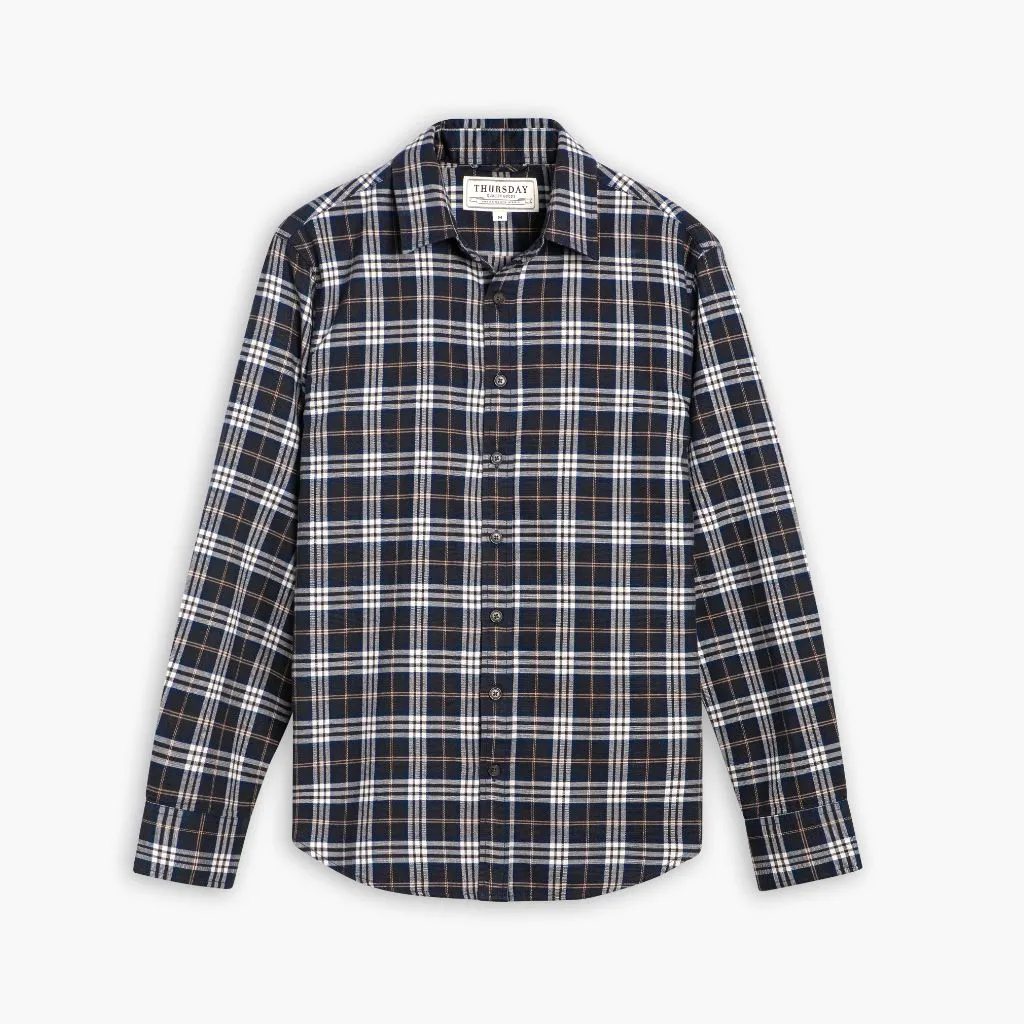 Thursday Forever Flannel Shirt | Dark Truffle