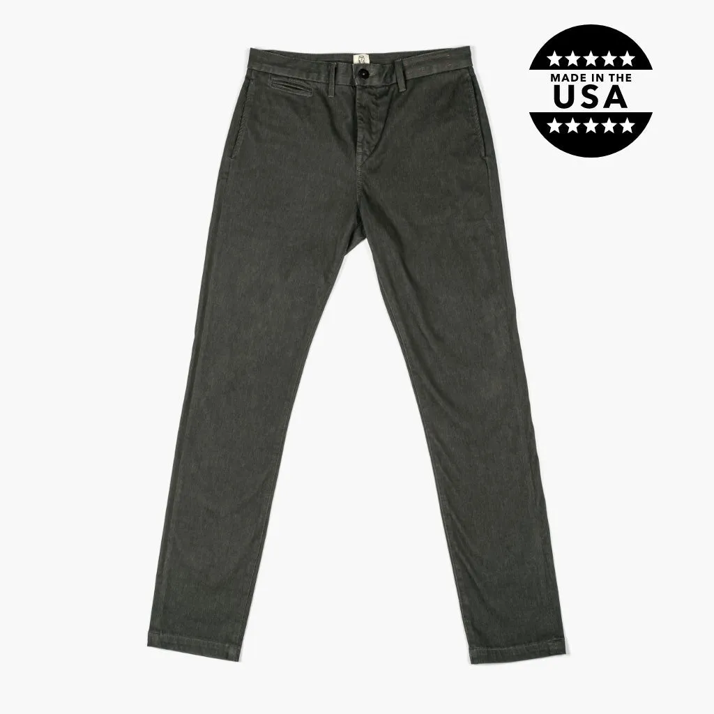 Thursday Kato Axe Slim Fit Chinos | Military Green