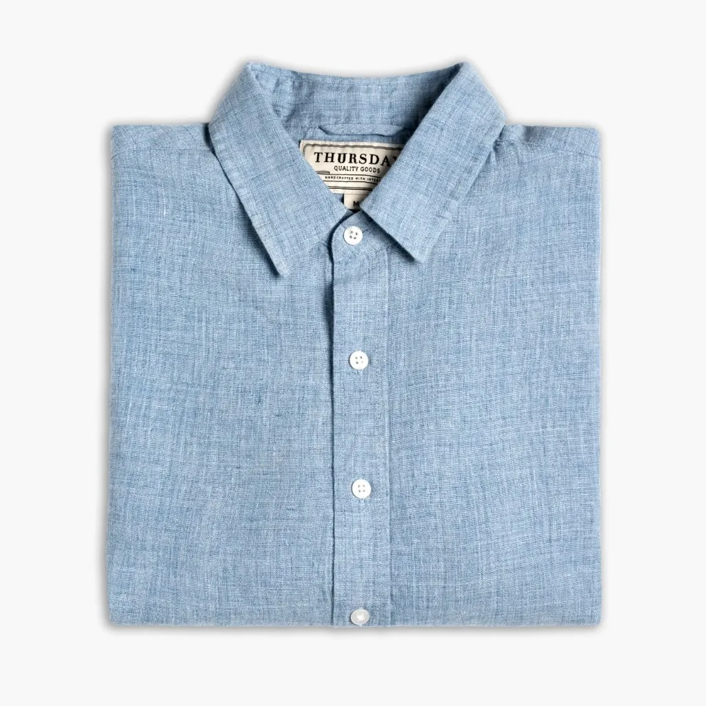 Thursday Linen Shirt | Blue