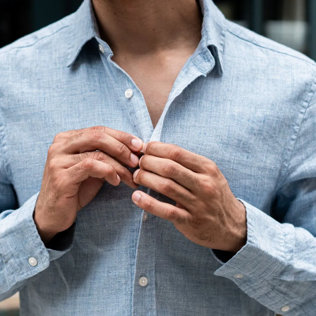 Thursday Linen Shirt | Blue