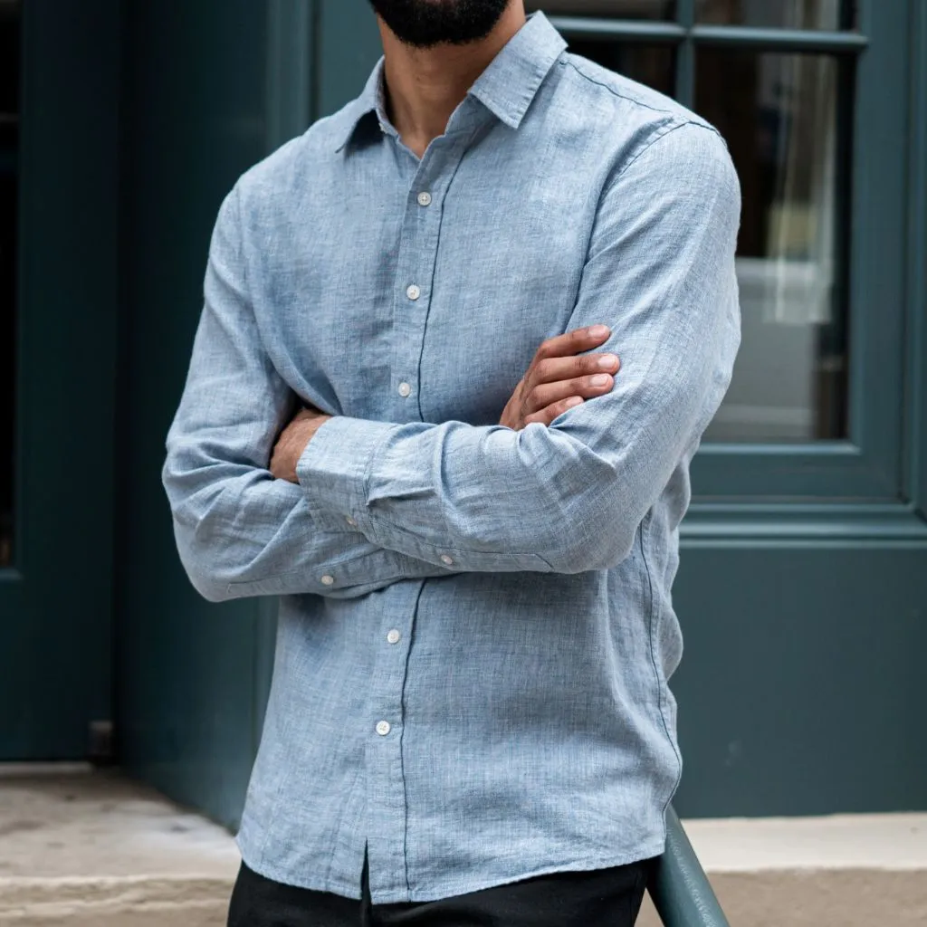 Thursday Linen Shirt | Blue