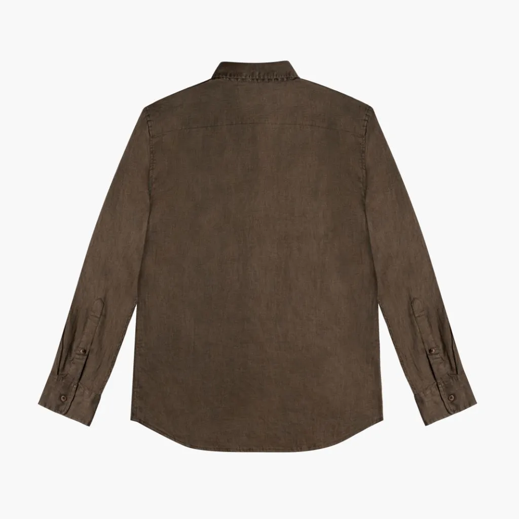 Thursday Linen Shirt | Brown