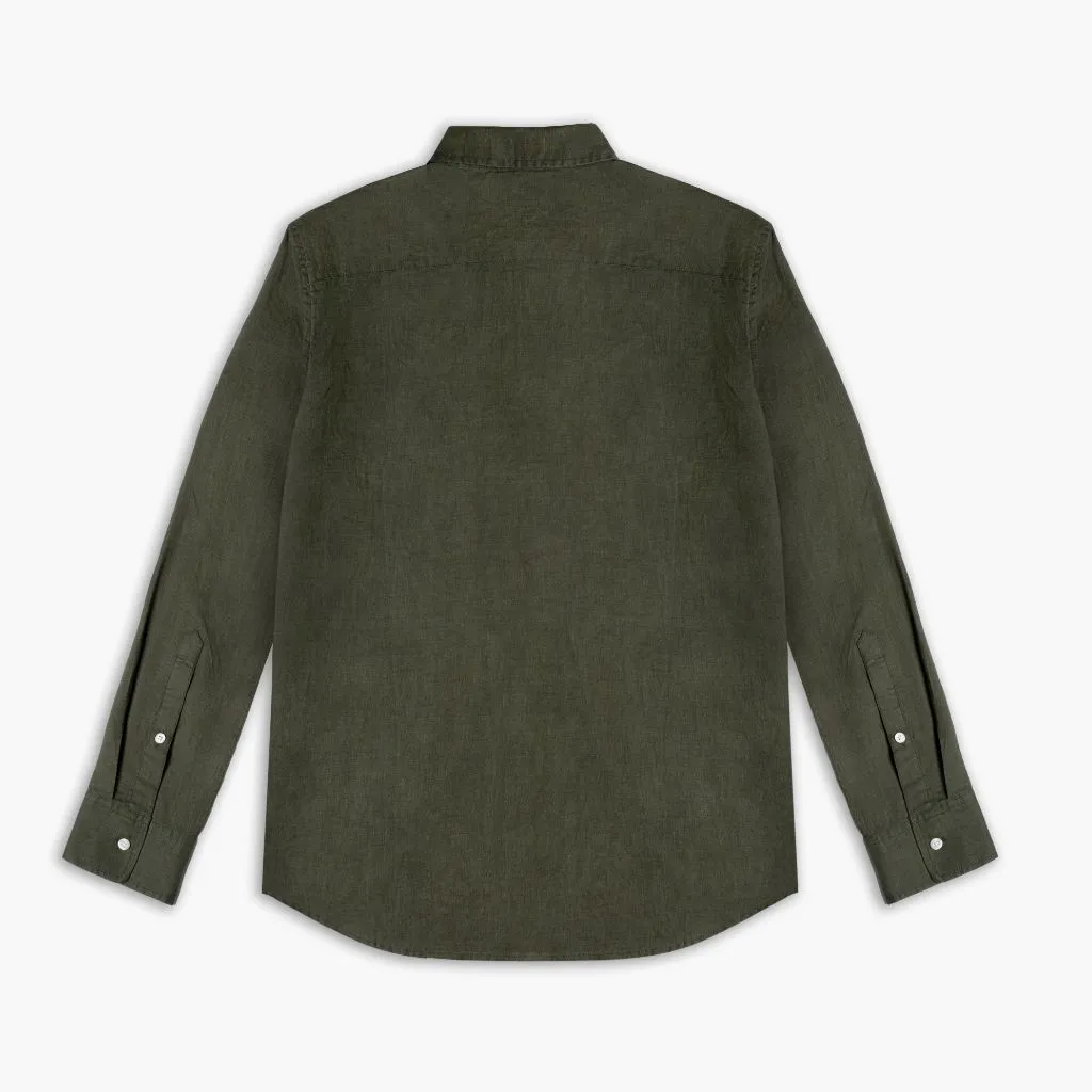 Thursday Linen Shirt | Olive