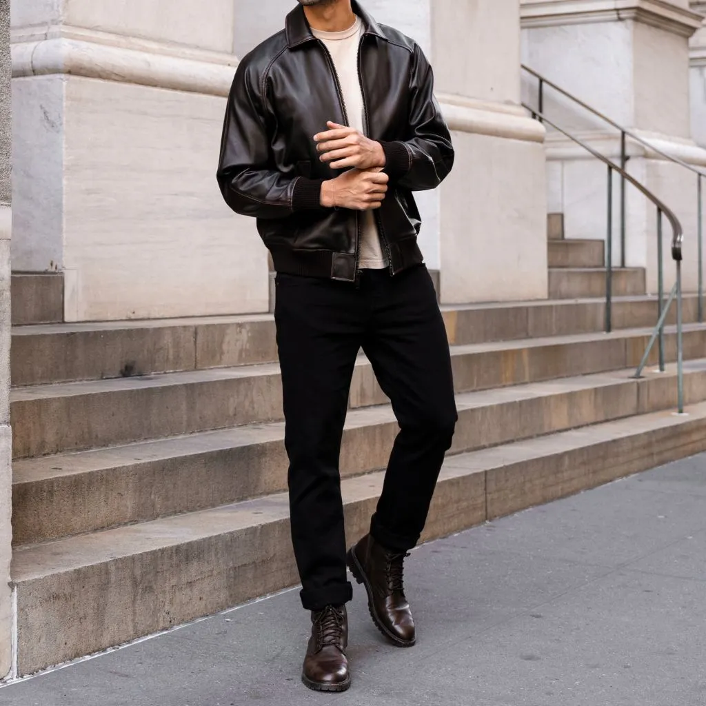 Thursday Major League Jacket | Black Coffee