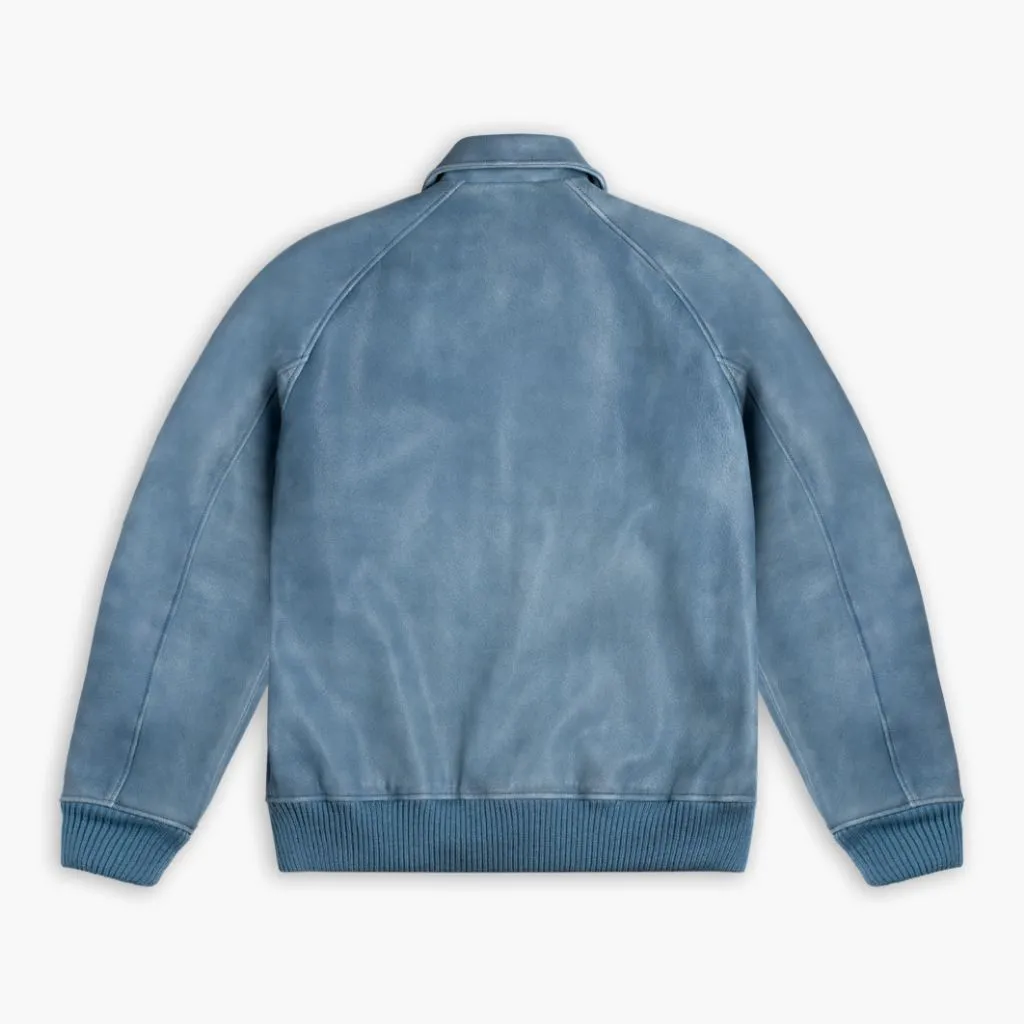 Thursday Major League Jacket | Blue Textured