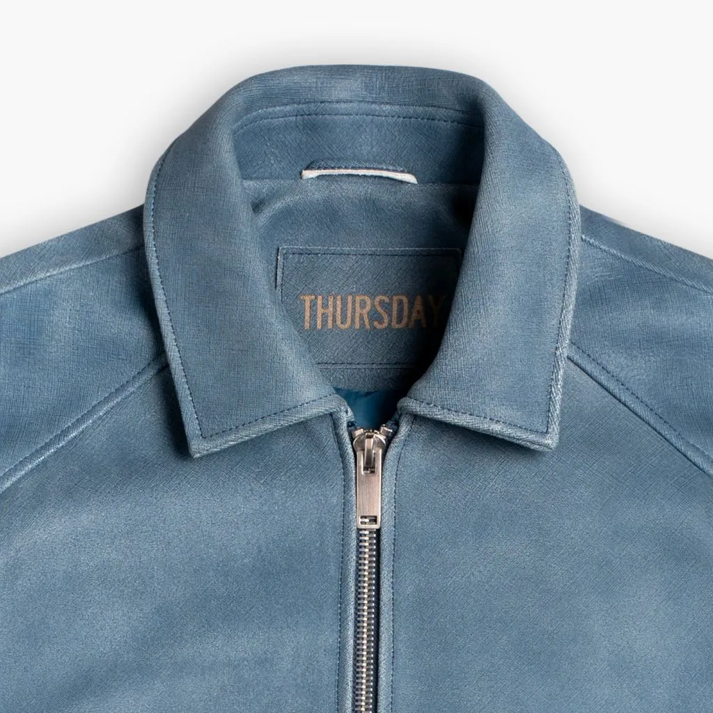 Thursday Major League Jacket | Blue Textured