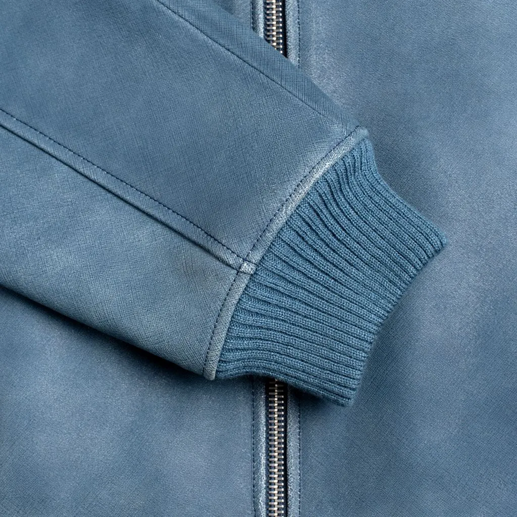 Thursday Major League Jacket | Blue Textured