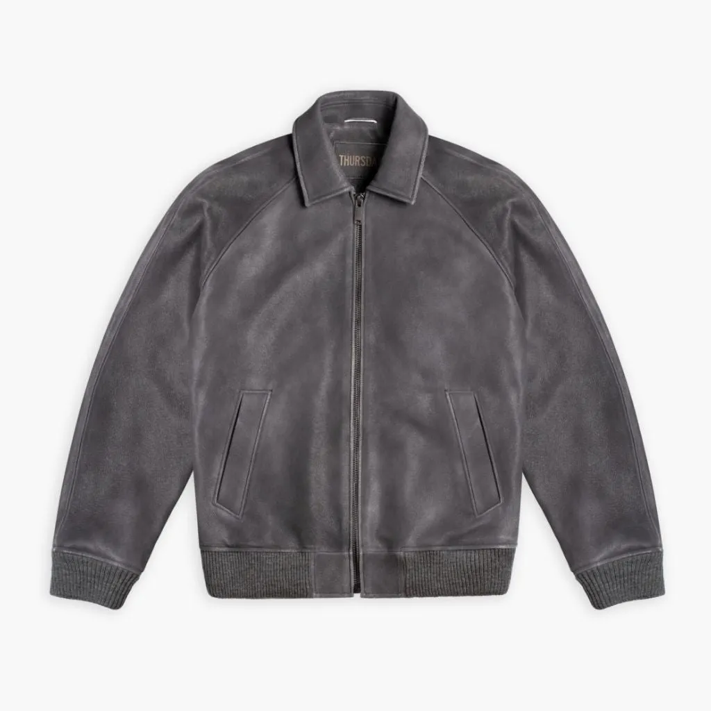 Thursday Major League Jacket | Grey Textured