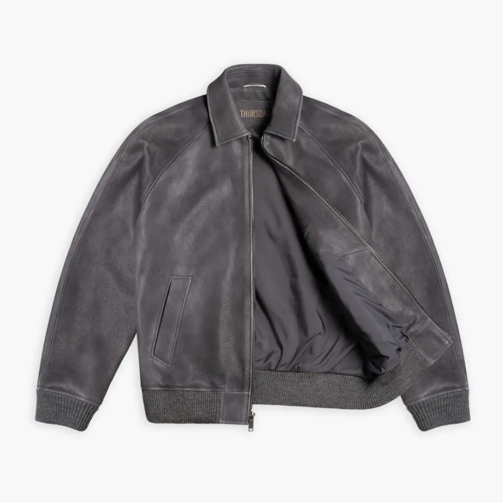 Thursday Major League Jacket | Grey Textured