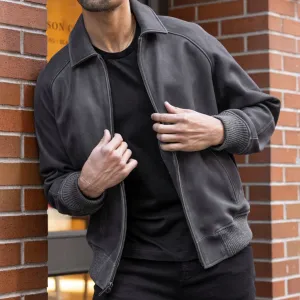 Thursday Major League Jacket | Grey Textured