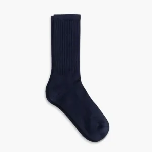 Thursday Men's Cotton Crew Sock | Navy