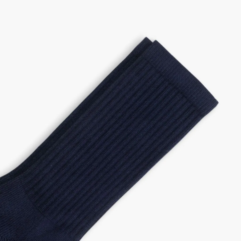 Thursday Men's Cotton Crew Sock | Navy