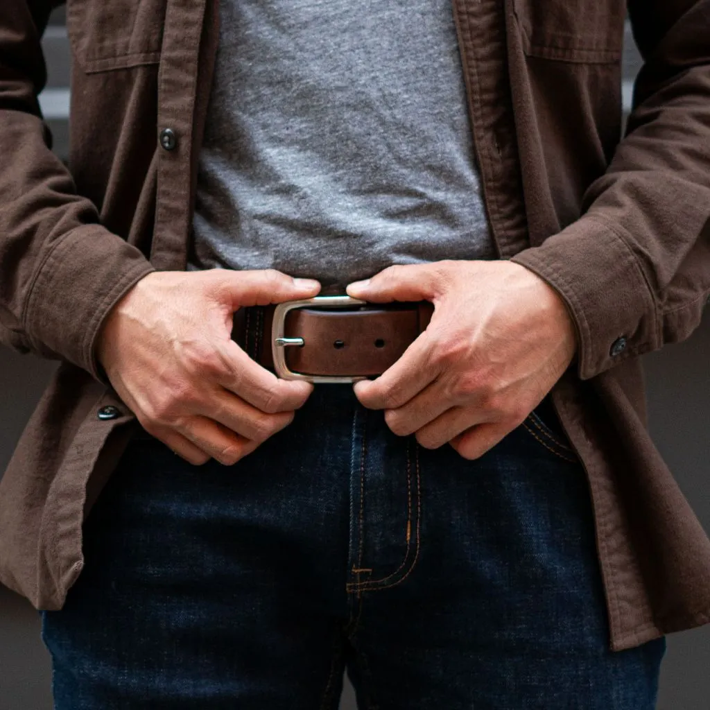 Thursday Men's Heritage Leather Belt | Arizona Adobe