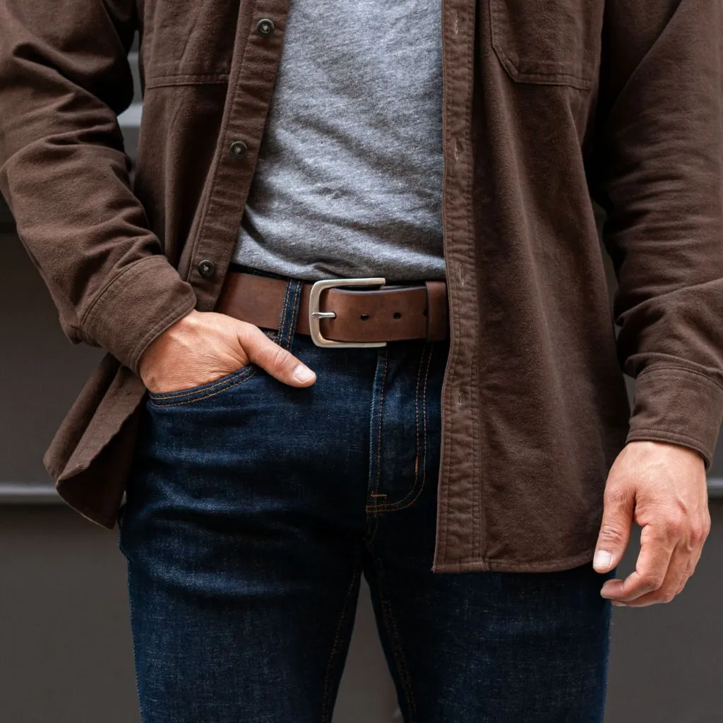 Thursday Men's Heritage Leather Belt | Arizona Adobe