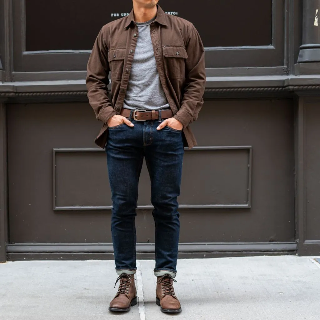 Thursday Men's Heritage Leather Belt | Arizona Adobe