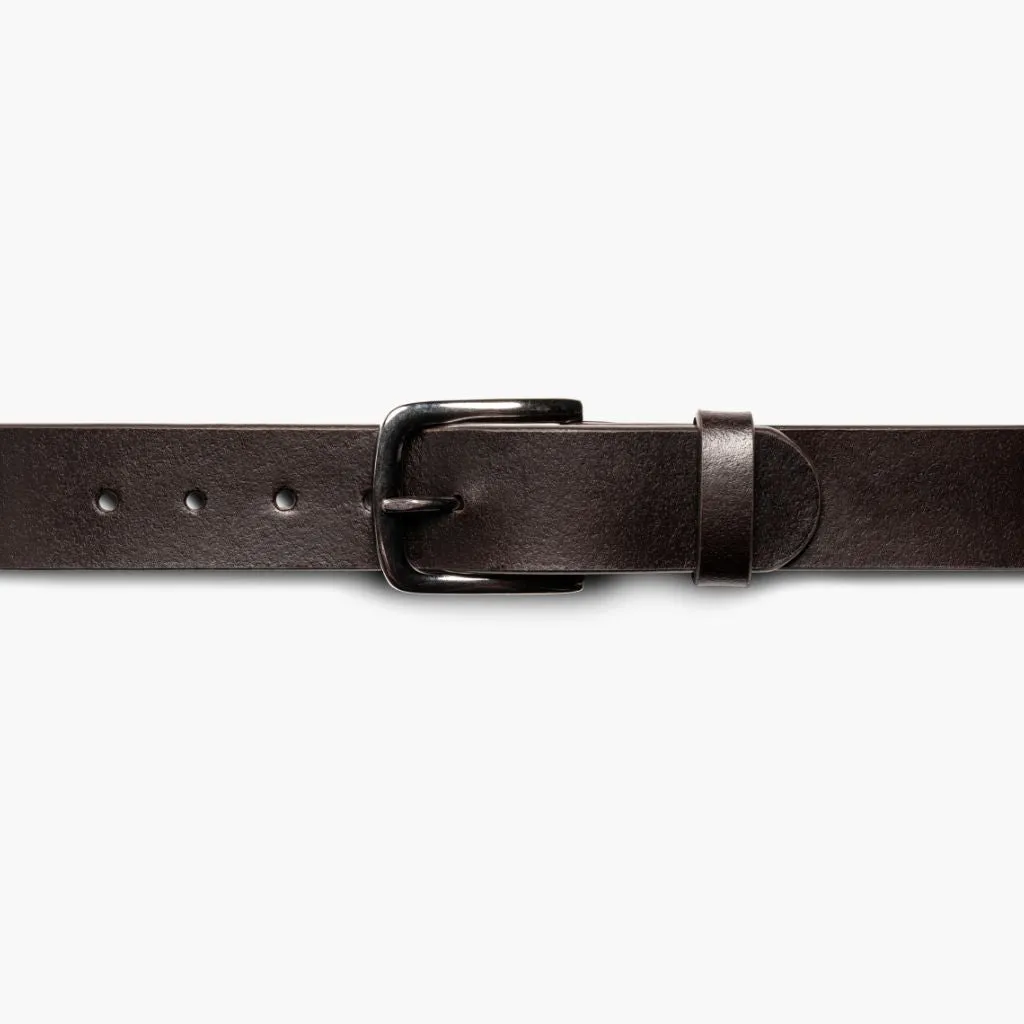 Thursday Men's Heritage Leather Belt | Cacao