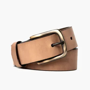 Thursday Men's Heritage Leather Belt | Natural