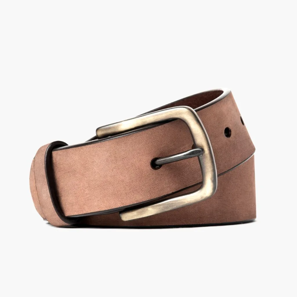 Thursday Men's Heritage Leather Belt | Terracotta