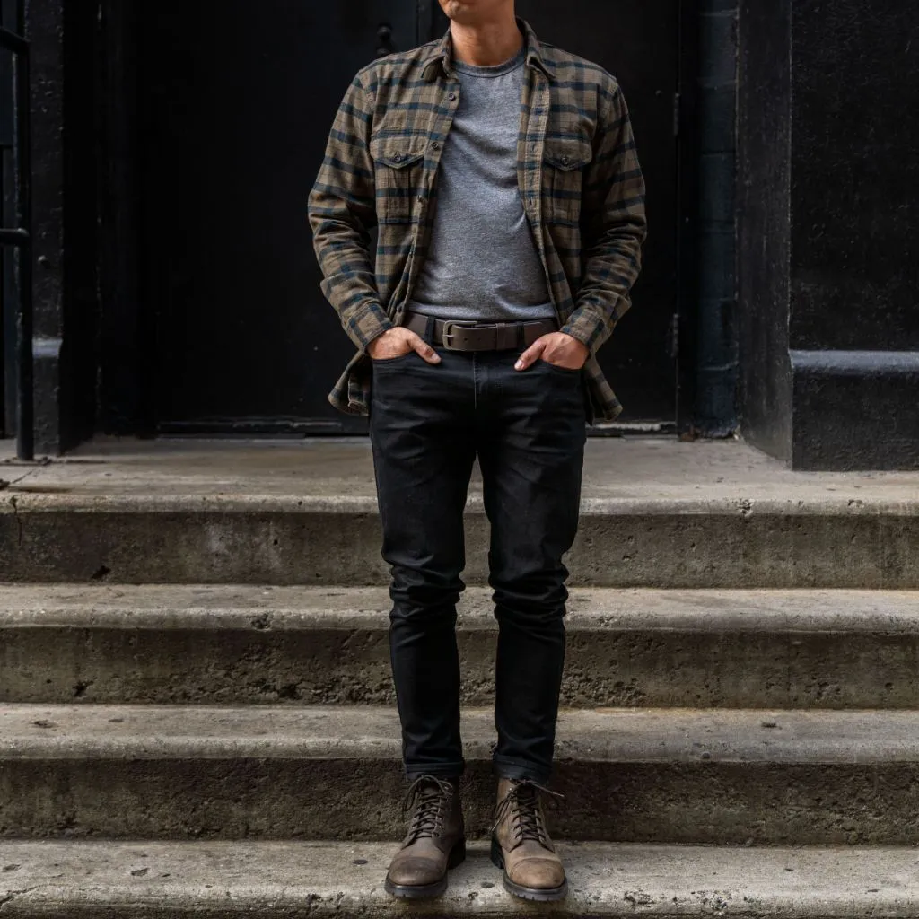 Thursday Men's Heritage Leather Belt | Tobacco