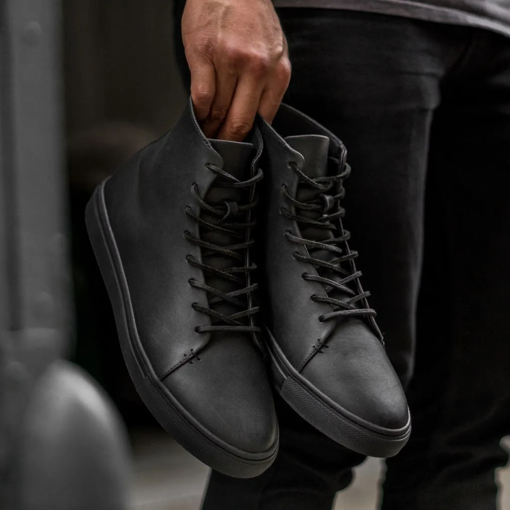 Thursday Premier High Top | Black Vachetta