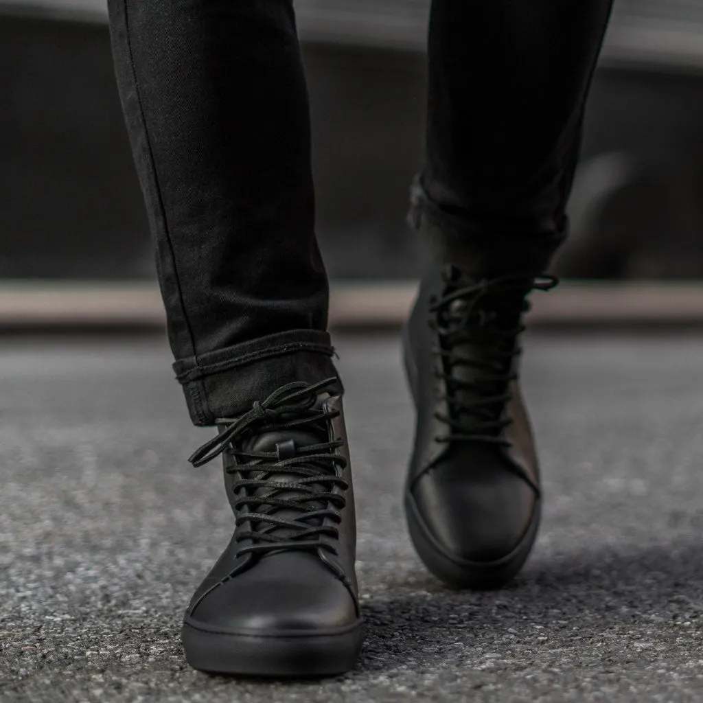 Thursday Premier High Top | Black Vachetta