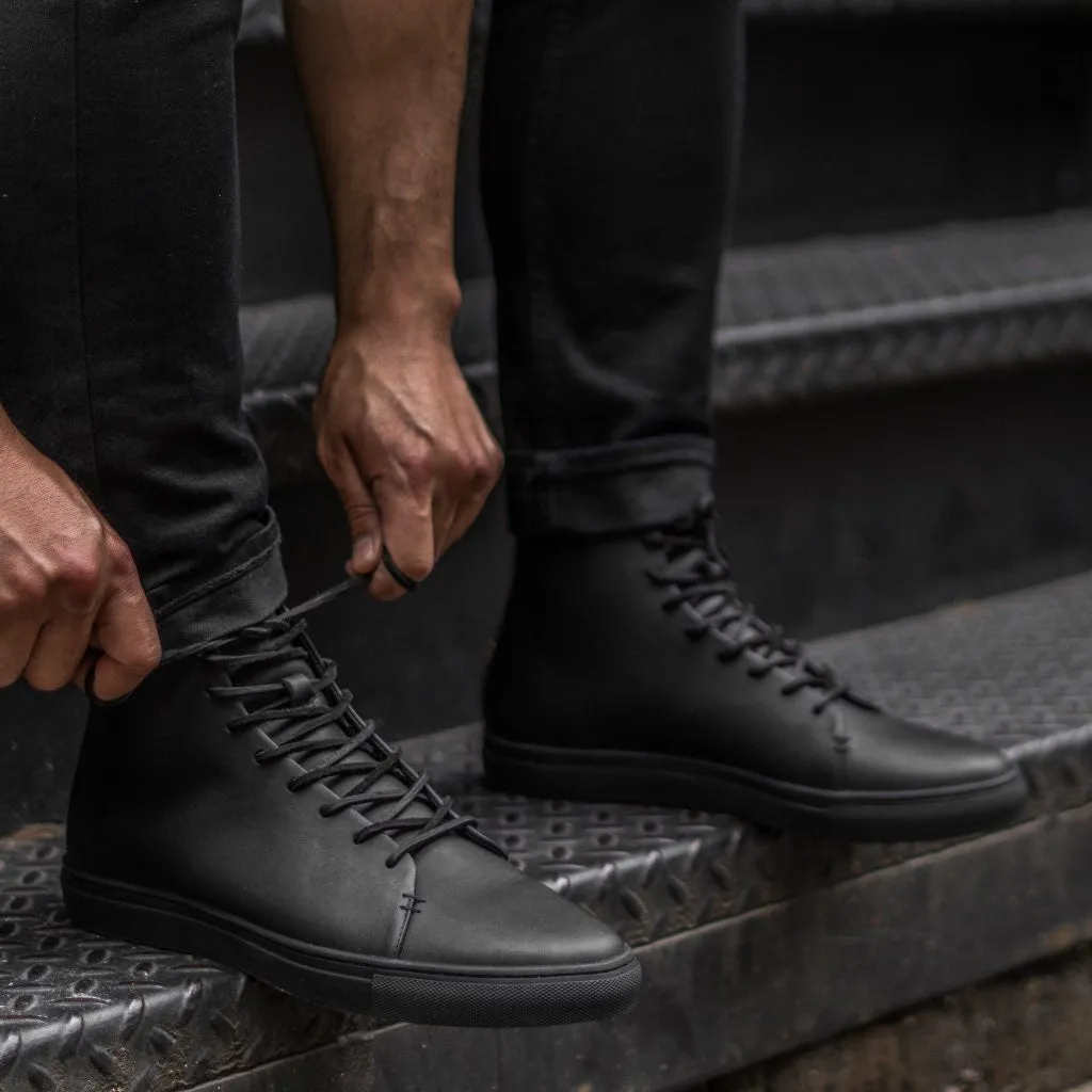 Thursday Premier High Top | Black Vachetta