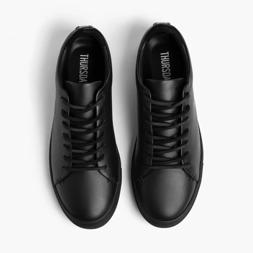 Thursday Premier Low Top | Black Vachetta