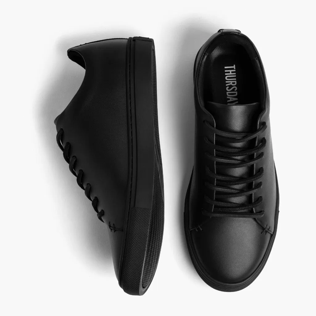 Thursday Premier Low Top | Black Vachetta