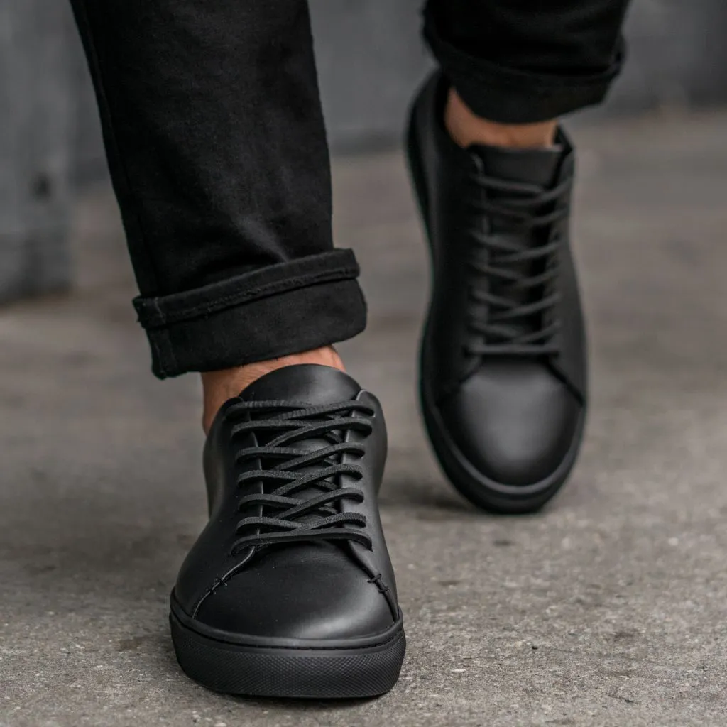 Thursday Premier Low Top | Black Vachetta