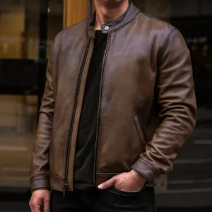 Thursday Racer Jacket | Anejo
