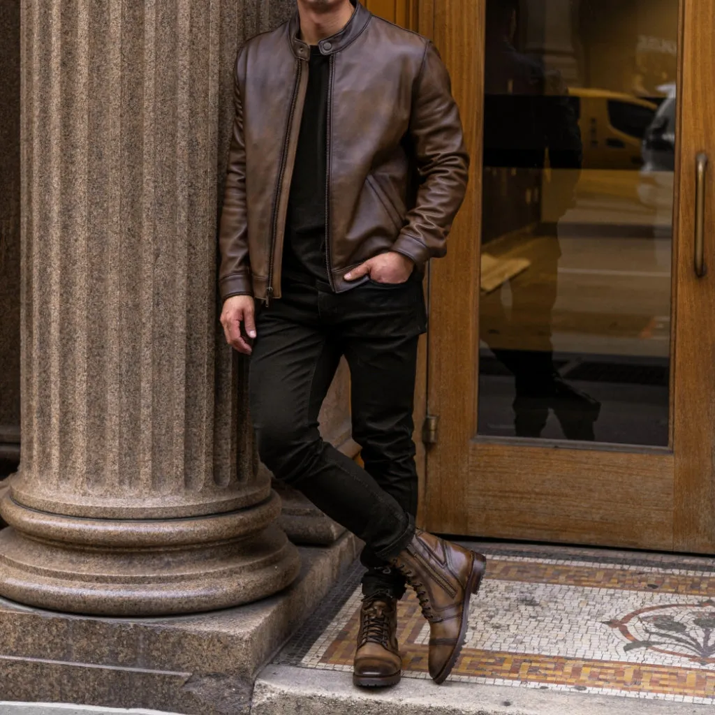 Thursday Racer Jacket | Anejo
