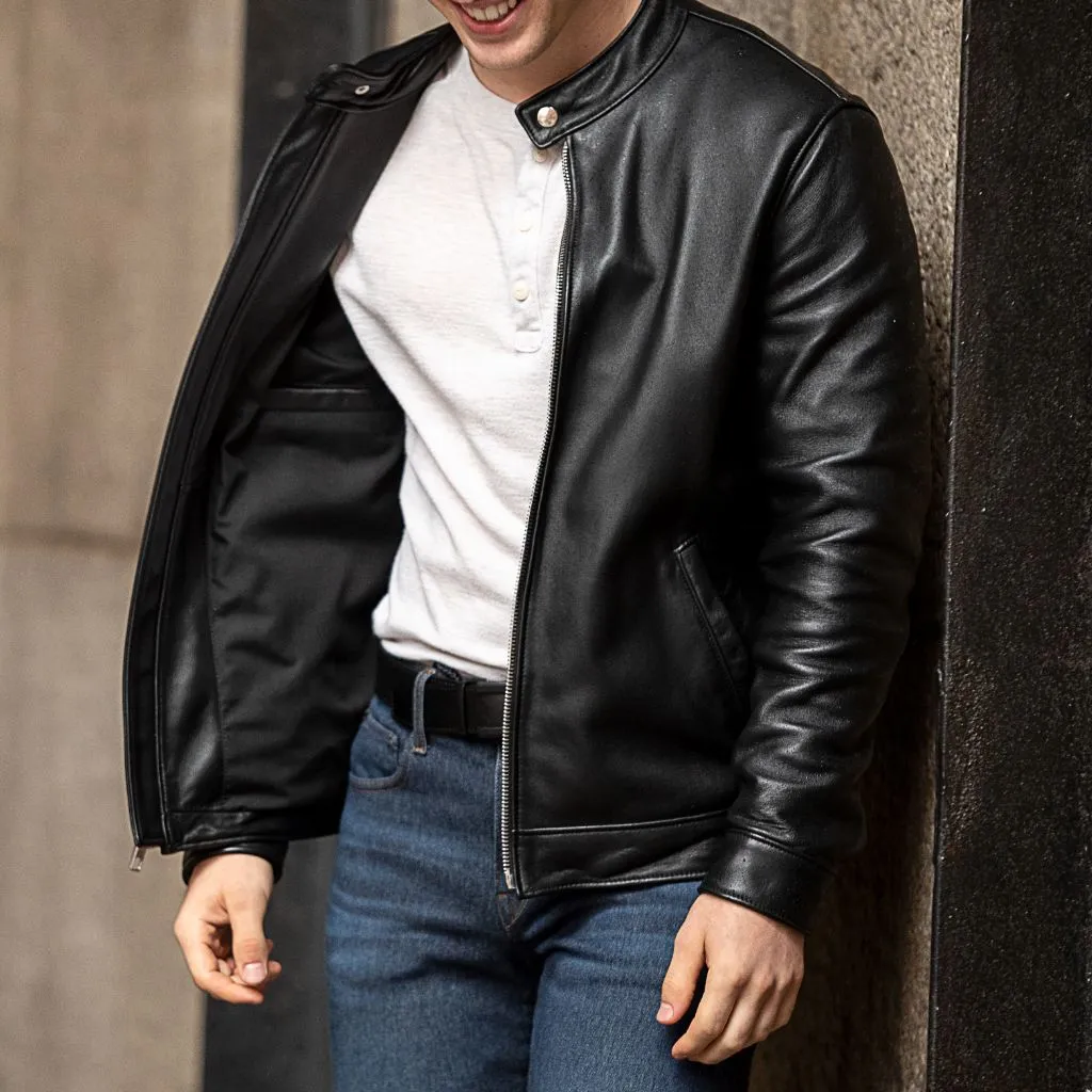 Thursday Racer Jacket | Black