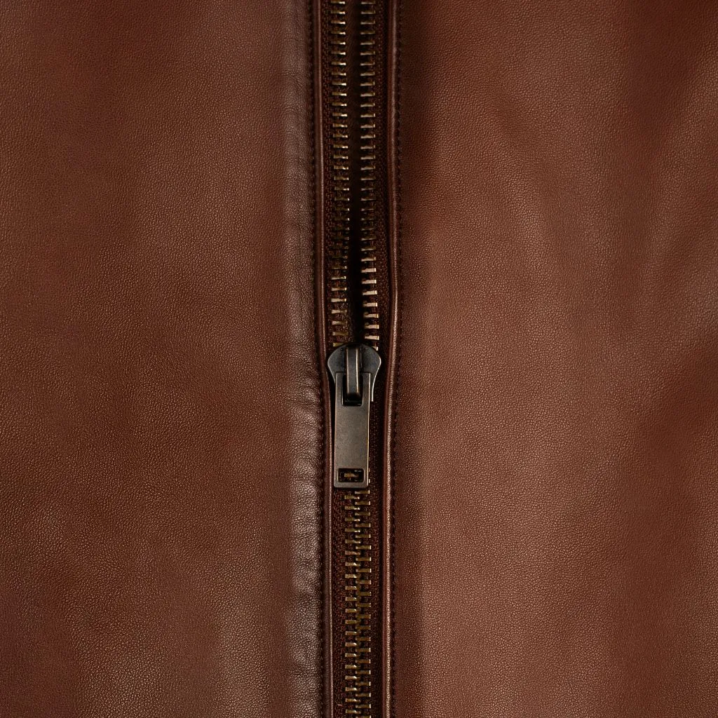 Thursday Racer Jacket | Brandy