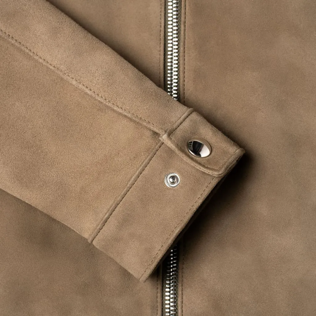 Thursday Racer Jacket | Taupe
