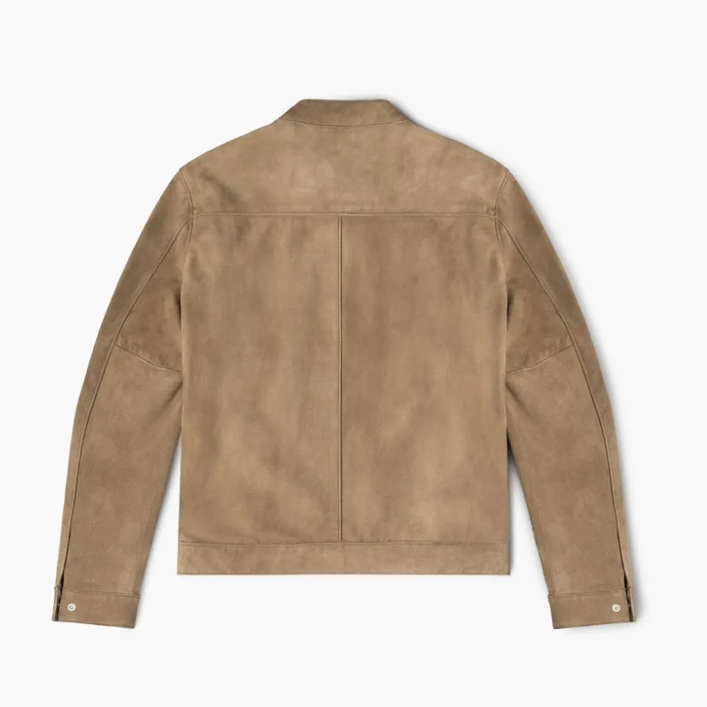 Thursday Racer Jacket | Taupe