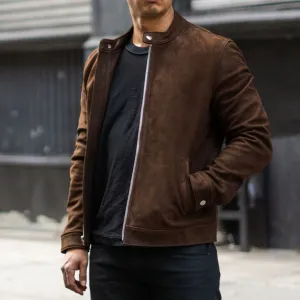 Thursday Racer Jacket | Tobacco