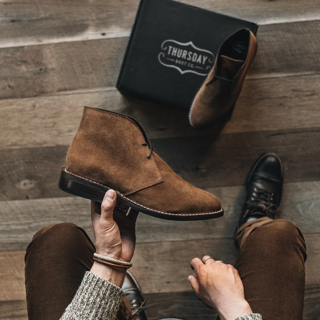 Thursday Scout | Cognac Suede
