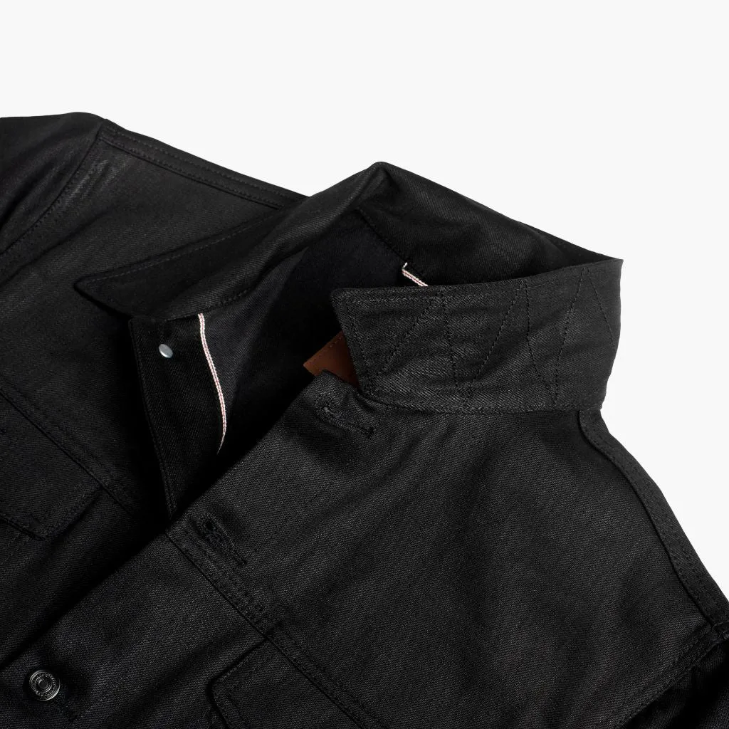 Thursday Selvedge Denim Trucker Jacket | Black