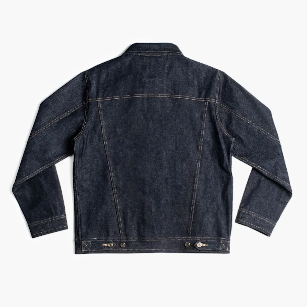 Thursday Selvedge Denim Trucker Jacket | Raw Indigo