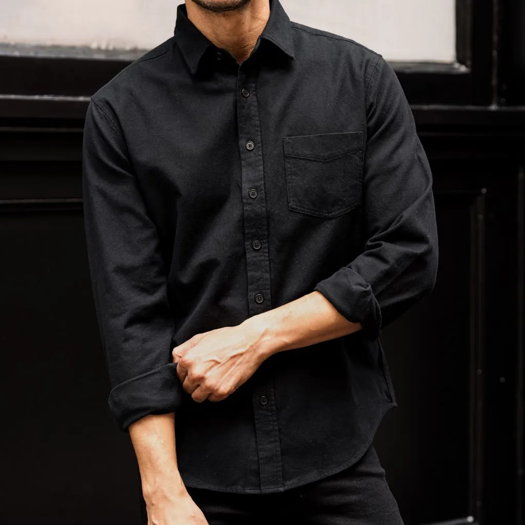 Thursday Solid Shirt | Black