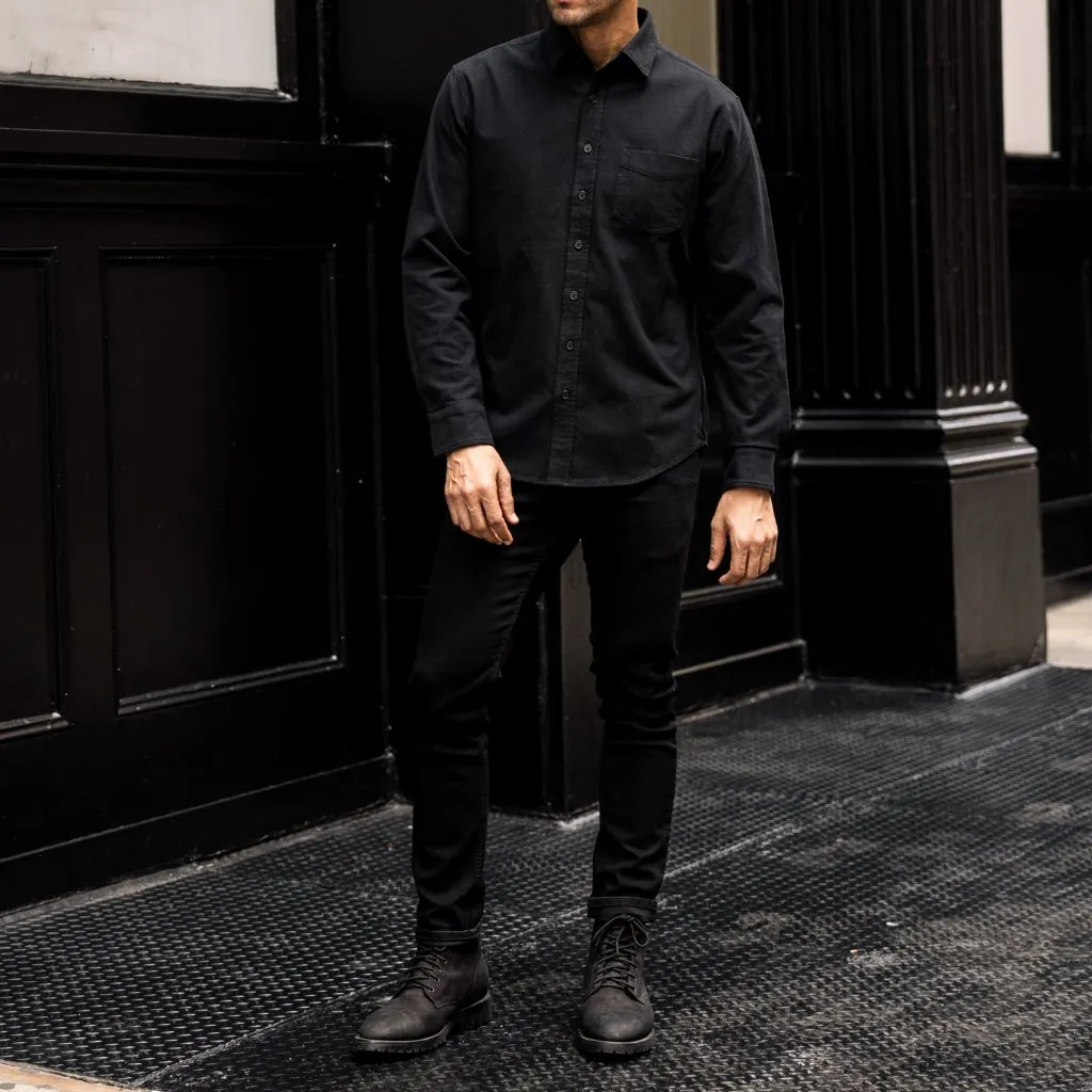 Thursday Solid Shirt | Black