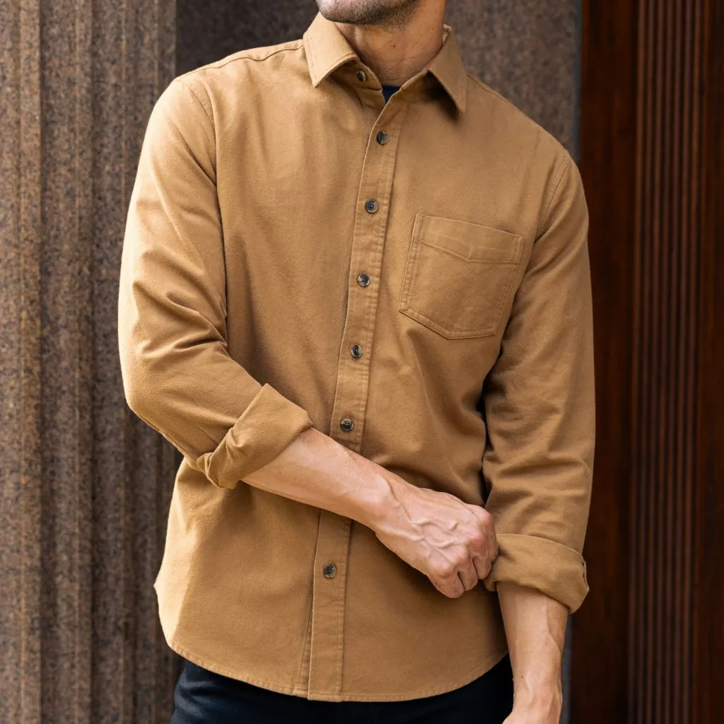 Thursday Solid Shirt | Coyote