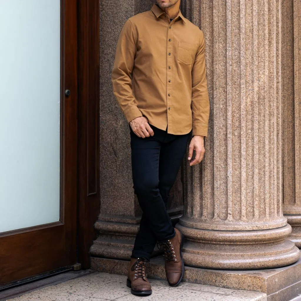 Thursday Solid Shirt | Coyote