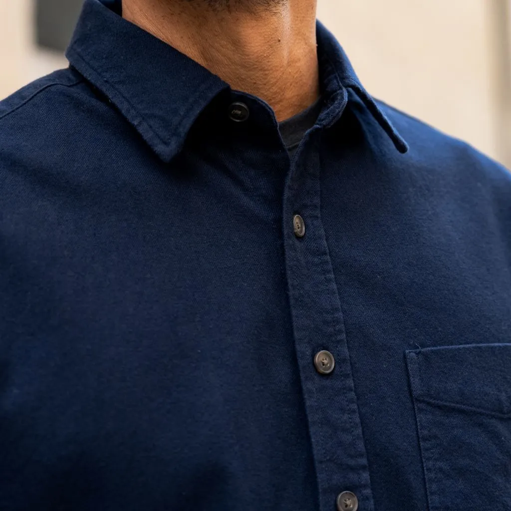 Thursday Solid Shirt | Navy