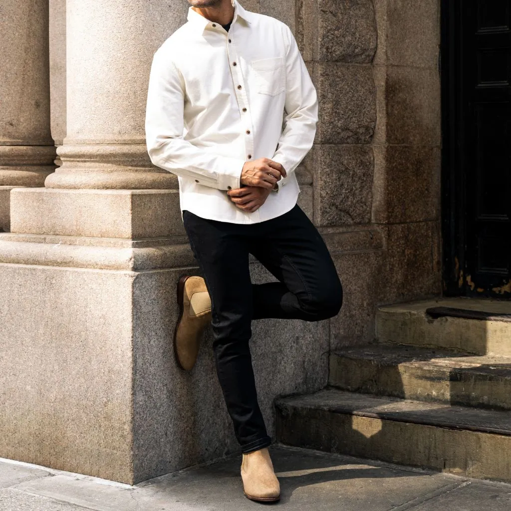 Thursday Solid Shirt | Off-White