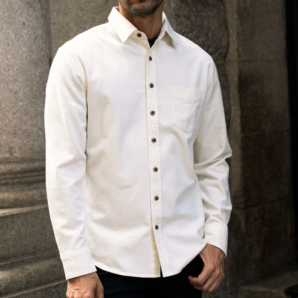 Thursday Solid Shirt | Off-White