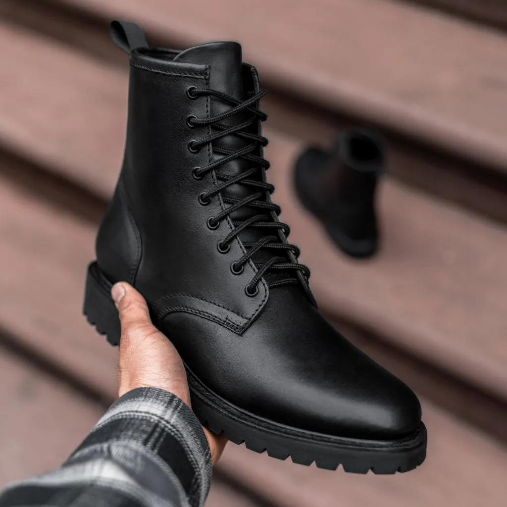 Thursday Stomper | Black (No Zipper)